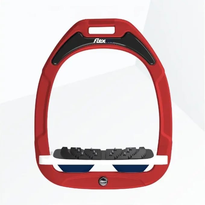 Ultra Grip Verstelbare Bovenste Banden Rood/Wit/Marine Flex-On Green Composite