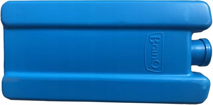 BranQ Ice Box Koelblok Blauw 250 ml - Ideaal voor Koelboxen