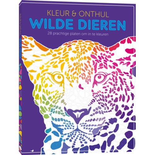 Kleur & Onthul: Wilde Dieren