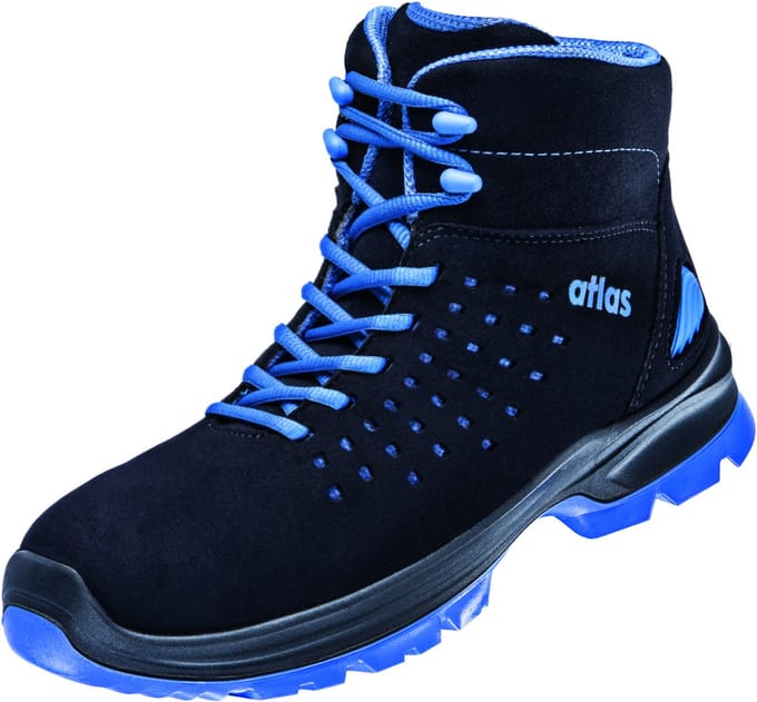Atlas Schoen SL 82 2.0 HG S1 ESD - Zwart/Blauw - 38