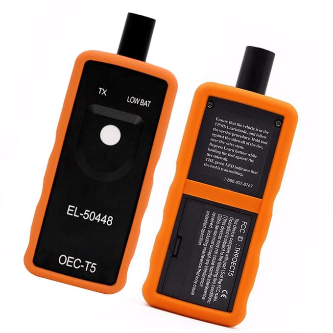 Outil d'activation de capteur de surveillance de pression des pneus EL 50448 OEC T5 Black & Orange black