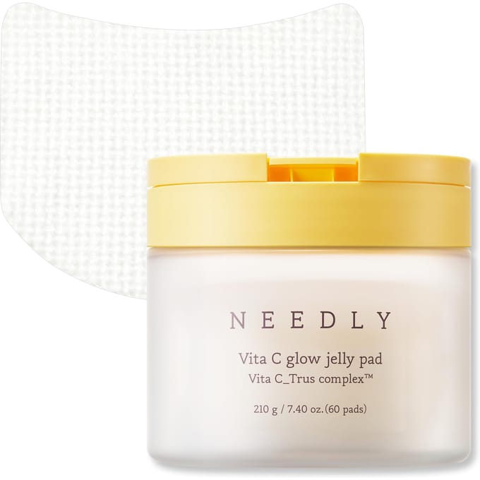 Needly, Vita C Glow Jelly Pads, 60 sheets, 210g (7.4oz) beige