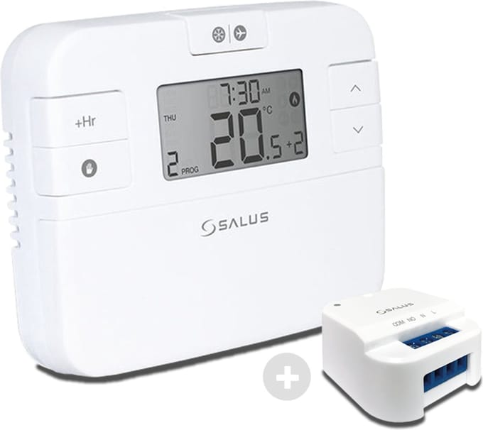 Salus RT510SR Draadloze Thermostaat Set met Inbouw Ontvanger