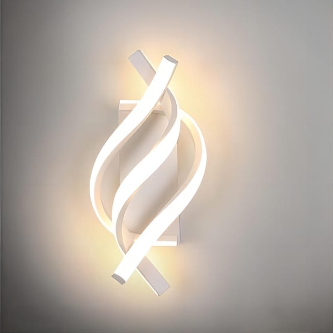 Wandlamp - 33cm - Medium - LED - 22W - Moderne Acrylverlichting - 2500LM