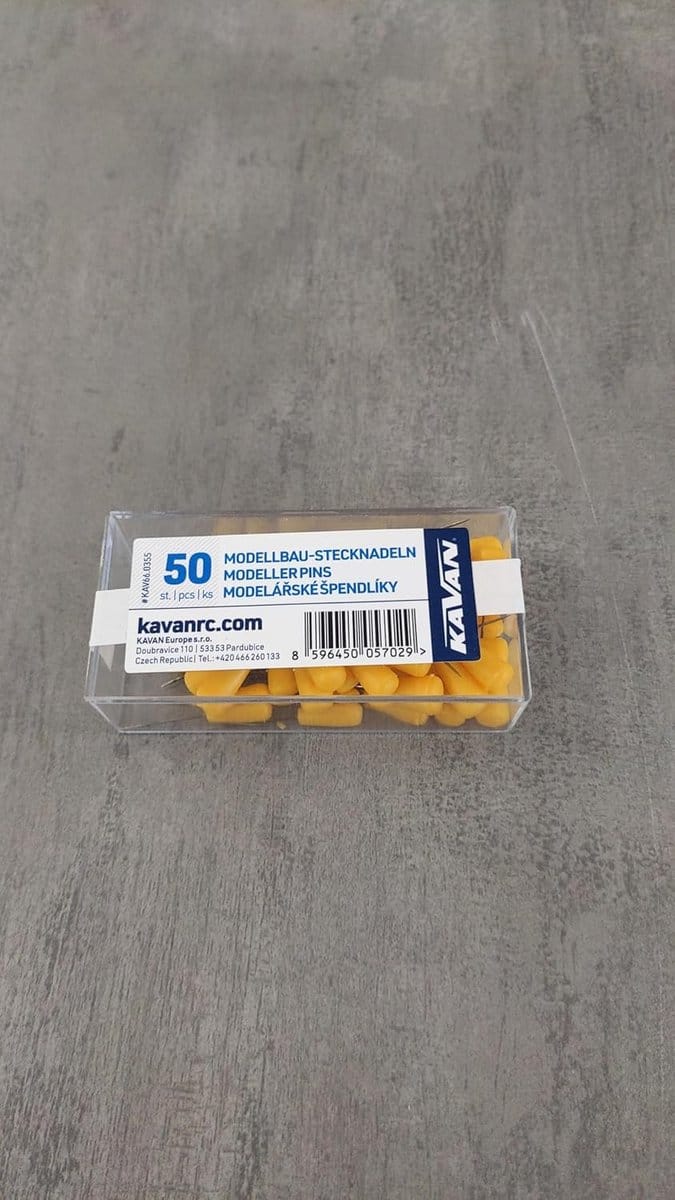 50x Modelbouw Punaises - Universele Spijkertjes voor Hobby en Bevestiging