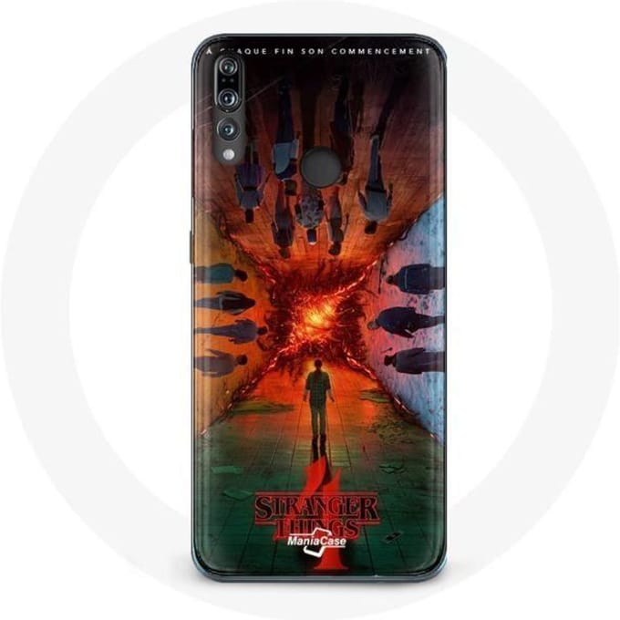 Coque pour Huawei P30 Lite Stranger Things Saison 4 Affiche Equipages de la Nouvelle Théorie