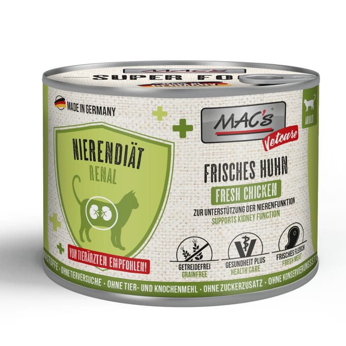 MAC's CAT Vetcare Nierdieet 6 x 200 g