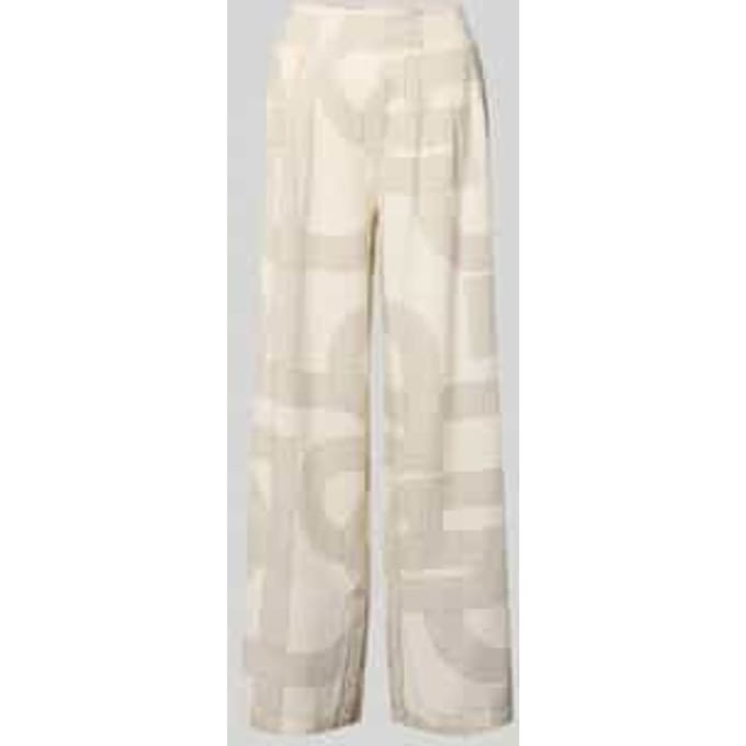 Comma  Pants Offwhite Size: 44 | Wide-Leg & Flared Pants Outlet | Dames | Wit
