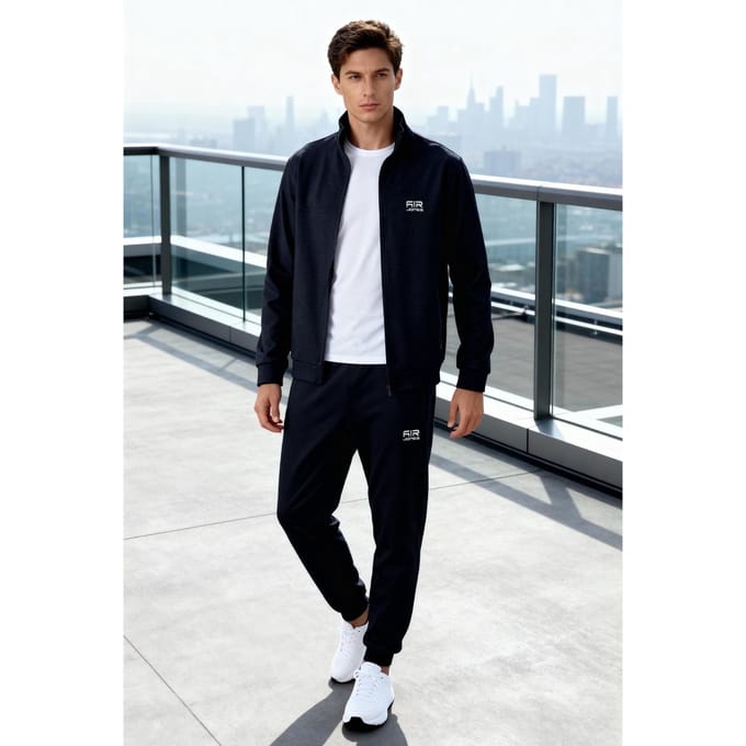 Heren Fleece Trui en Broek Set