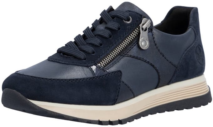 Rieker Sneakers - Dames - Blauw - Maat:41