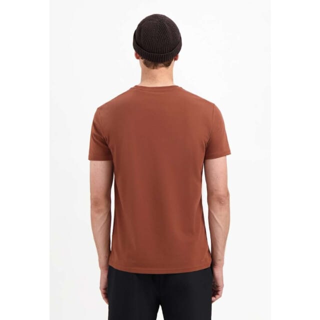 No Excess T-shirt Crewneck Solid Basic Terra Größe: XXXL | Basic T-Shirts Outlet | Herren