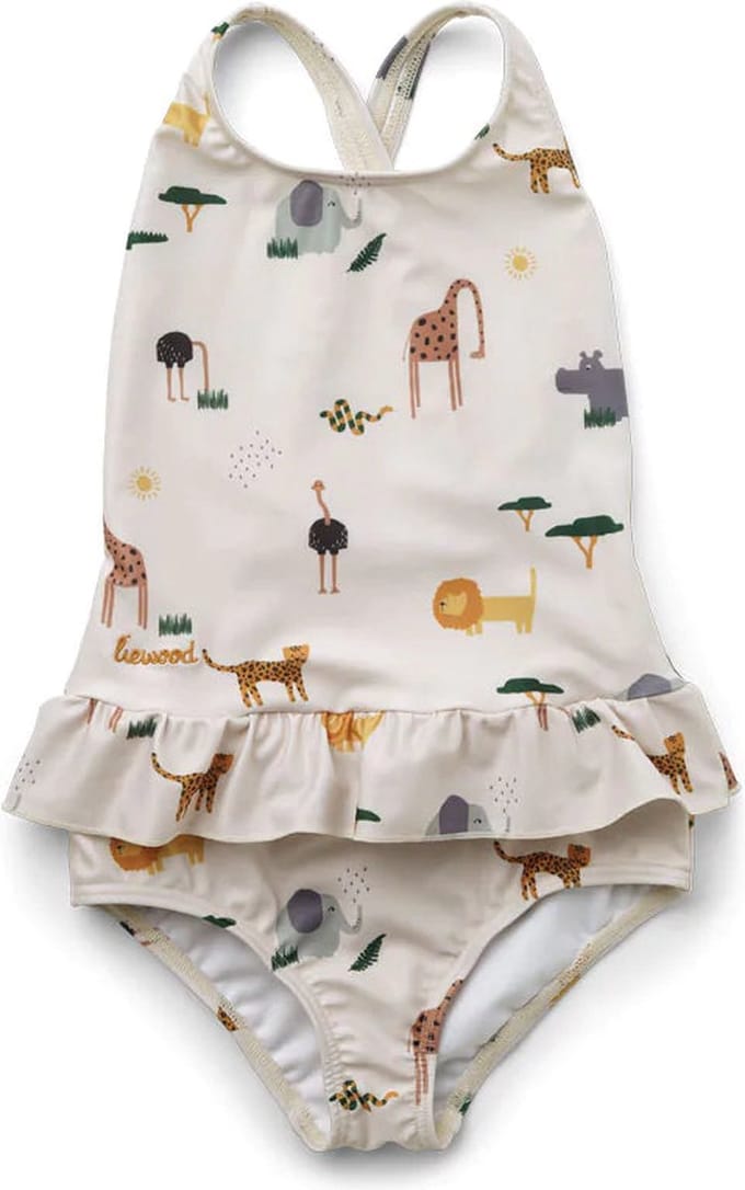 Liewood - Badpak Amara - Badpakken - Safari Sandy Mix 92-98