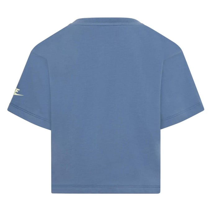 Nike Kinderen Just Do It Solarised T-Shirt (Blauw)