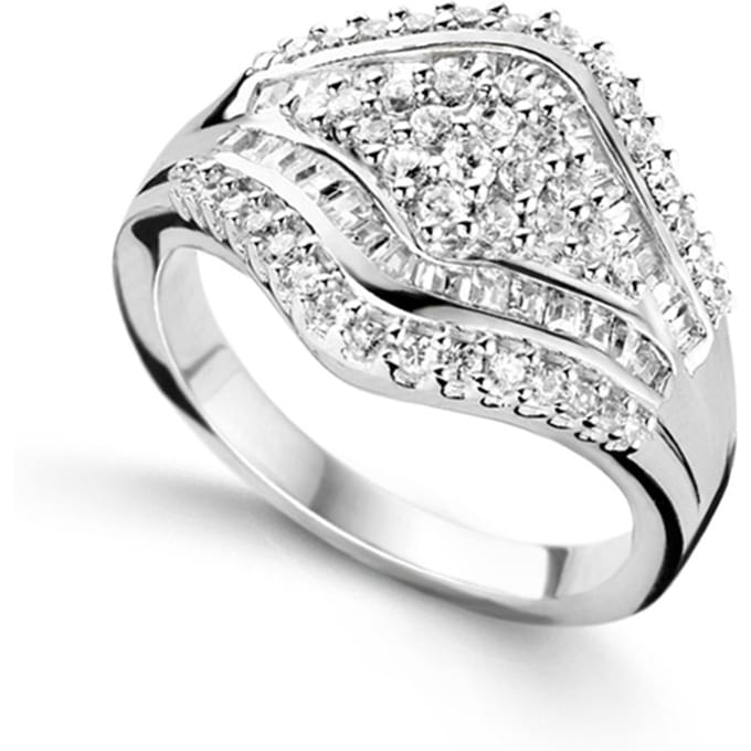 Orphelia Dames 925 Sterling Zilveren Ring - Zilver R-3657