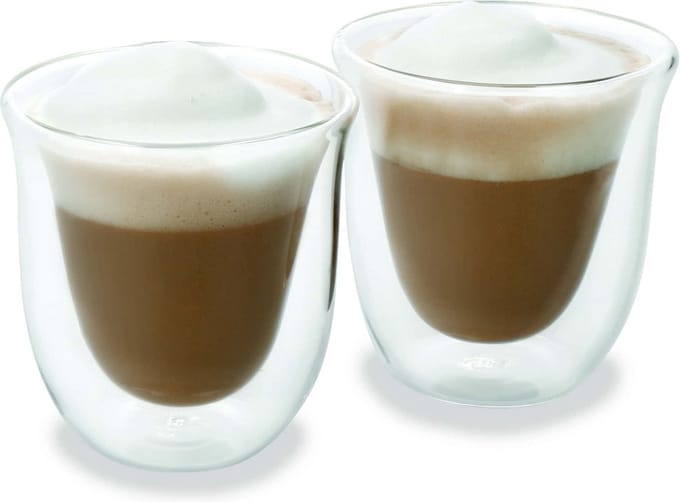 La Cafetière - Cappuccinoglas - Dubbelwandig - 200ml - Set van 2
