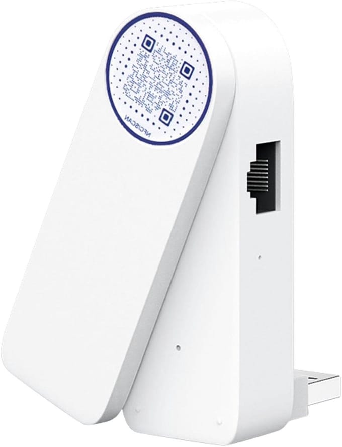 WiFi Range Extender - Signaal Versterker - Internet Uitbreiden - 300 Mbps Snelheid - 8 x 2.7 x 2 cm