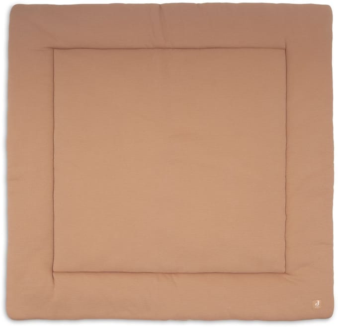 Jollein Boxkleed Baby - 100x100cm - Little Waffle - Light Terra/Sand
