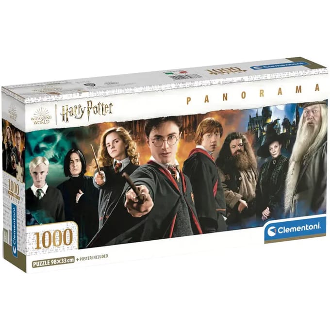 Clementoni - Puzzel - 1000 Stukjes - Harry Potter - Puzzel Voor Volwassenen - Panorama