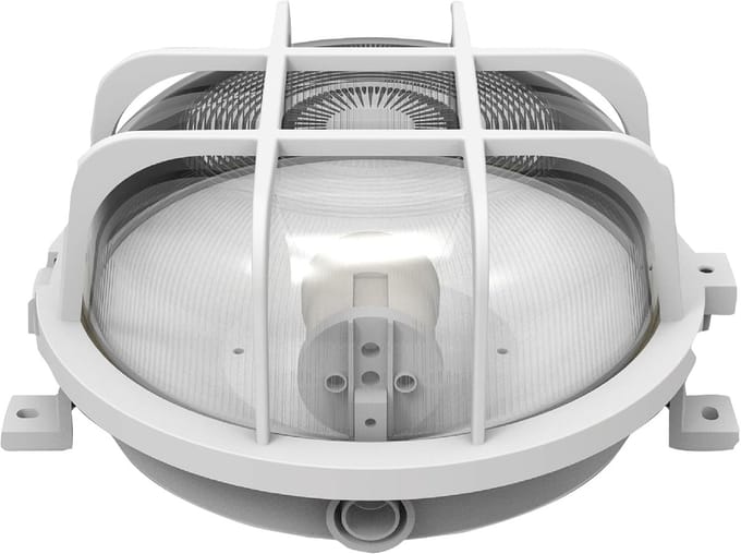 Müller-Licht Rund Lamp voor vochtige ruimte E27 Wit