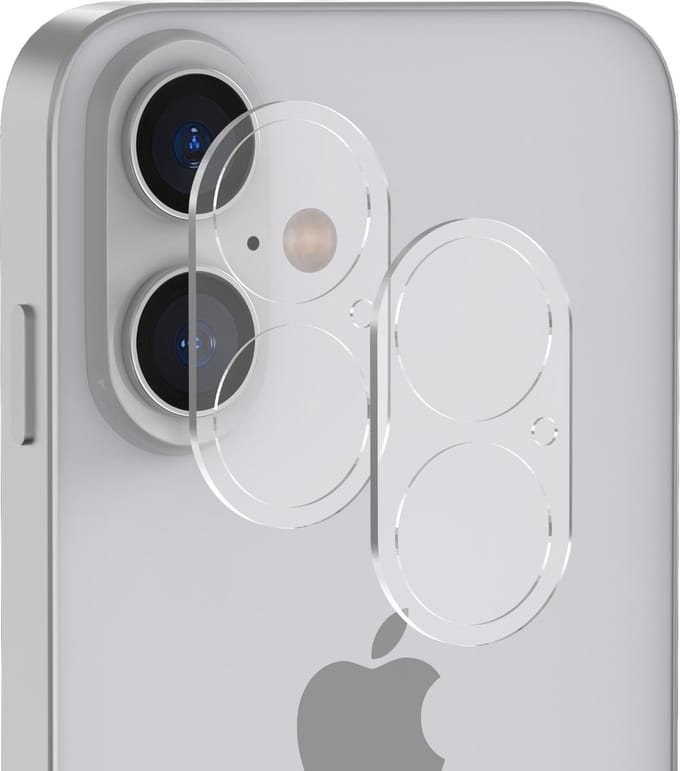 Camera Protector voor iphone 16 - 2 stuks van glas Transparante glazen
