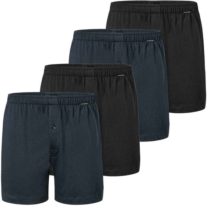 SCHIESSER Boxershorts Verpakking van 4