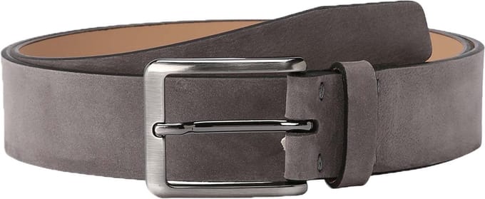 LLOYD Riem Leather Belt W115 Stone Grey Grijs