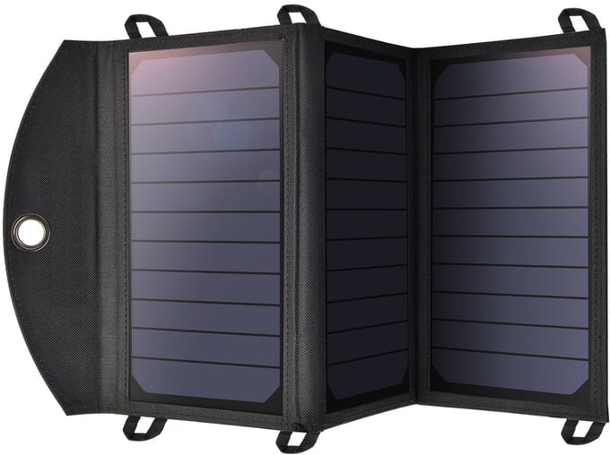 Choetech SC001 Portabel Solar Panel -19W - 2x USB-A