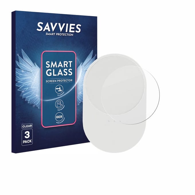 3 Stuks Savvies Screenprotector - geschikt voor Ikea Bilresa - beschermfolie glas transparant