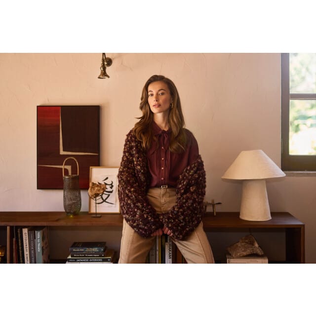 Nukus Nkf02104 333 alexandra blouse cherry