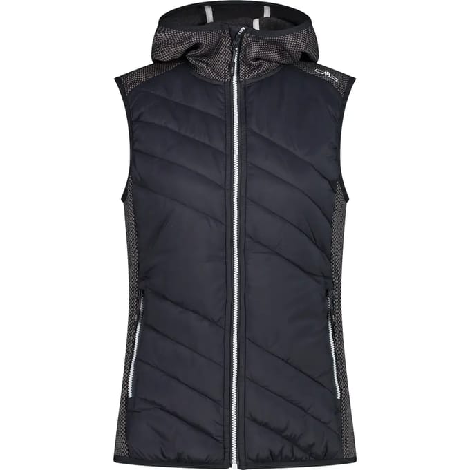 Hybride hoodie vest voor dames CMP