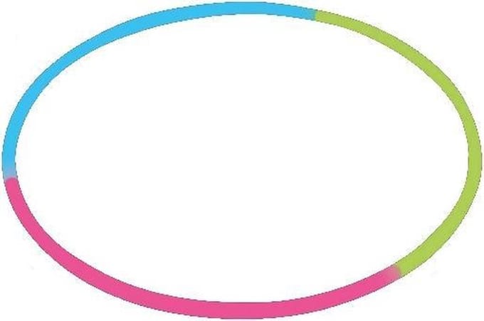 Amscan Glowsticks Kettingen Multicolor 60cm 4 Stuks