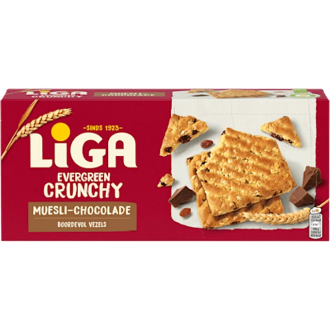 EverGreen koekjes muesli en chocolade