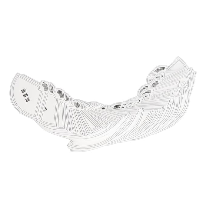 100 stuks Bladwijzer Parfum Teststrips Wegwerp Etherische Olie Geurstrips voor Aromatherapie white