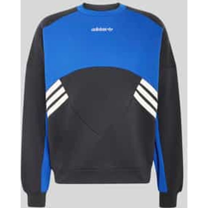 relaxed fit sweatshirt van katoenmix