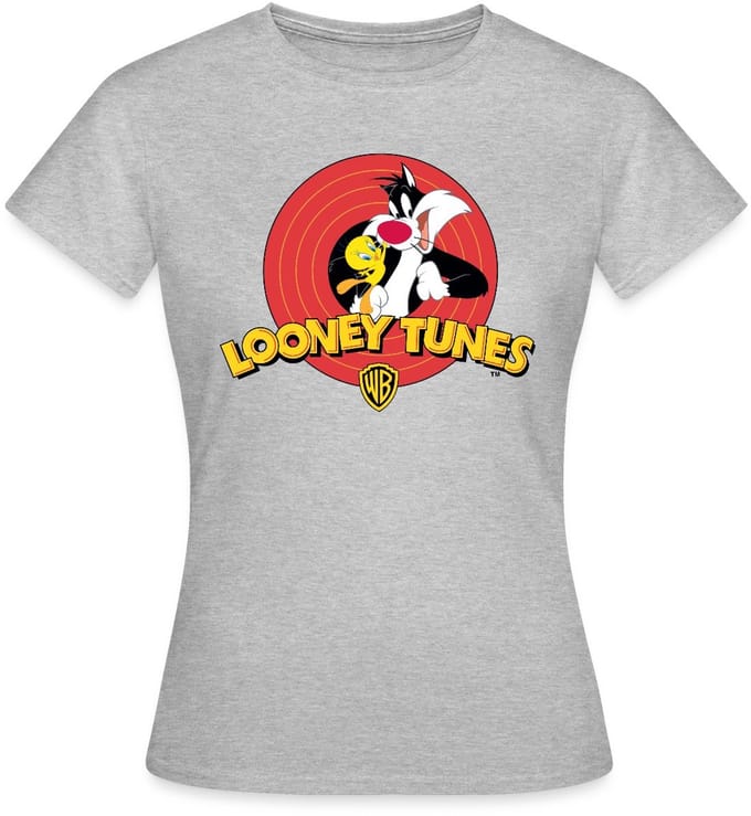 Looney Tunes Sylvester And Tweety T-Shirt Dames
