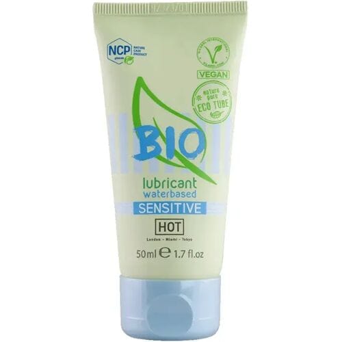 Hot Bio Sensitive Waterbasis Glijmiddel - 50Ml