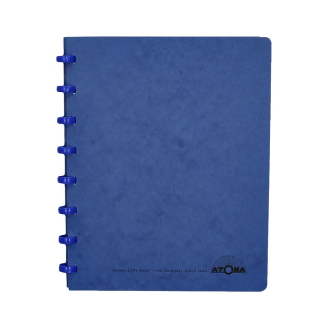 Atoma patroonschrift formaat 165 x 21 cm 144 bladzijden gelijnd