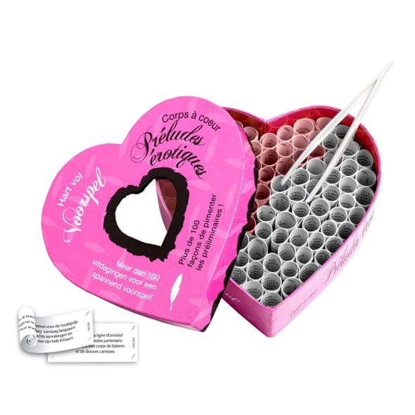 Tease & Please Hart vol Voorspel - Multicolor - Erotisch Bordspel