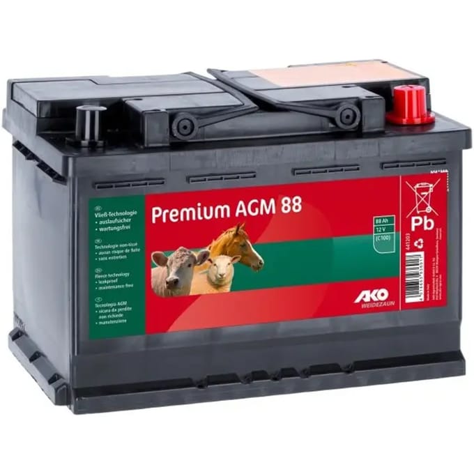 Batterij Ako Premium AGM 75 Ah (C100)