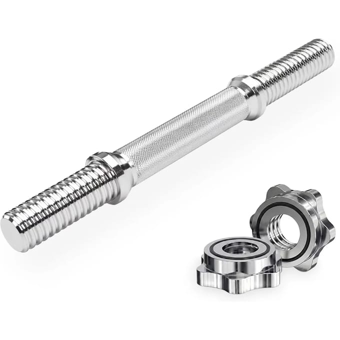 VirtuFit Halterstang - Dumbellstang - Met Schroefsluiting - 30 mm - 35 cm