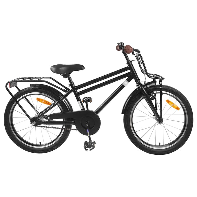 vidaXL - Kinderfiets - 20 - Inch - voor - 6-11 - jaar - oud - Zwart