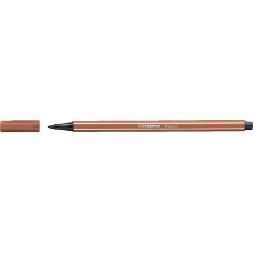 STABILO Pen 68 - Premium Viltstift - Sienna - per stuk