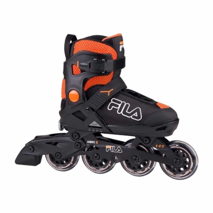 Inline Skates Fila Kids X 2.0 Inline Black Orange-Schoenmaat 29 - 32