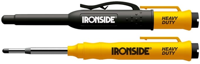 Ironside Markeerstift zwart diepe gaten - 1871460