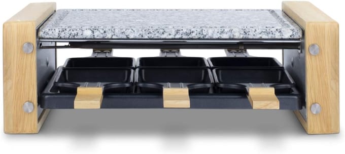 VLSelect® Gourmetstellen - Gourmetset - Grill-En-Bakplaat - Met Granietsteen