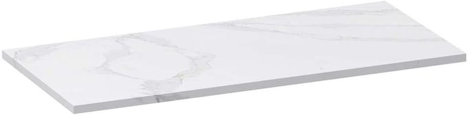 Brauer Mirage Topblad - 100 cm - Marmerlook Calacatta Gold