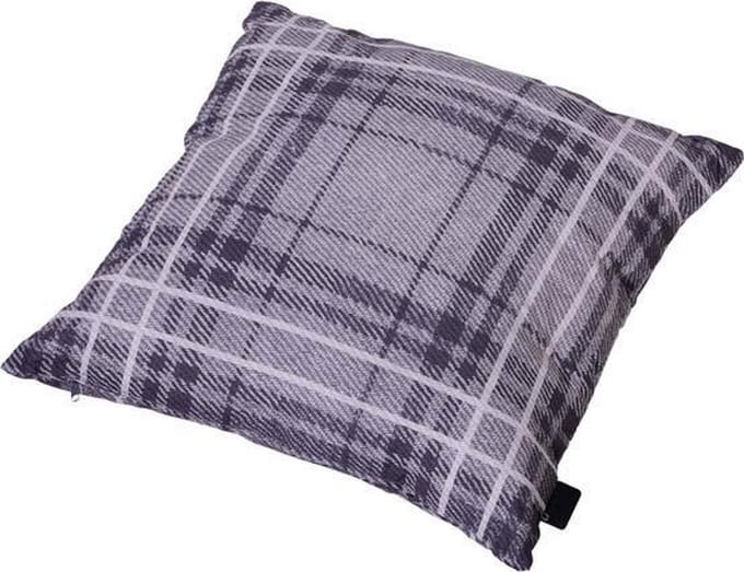 Madison sierkussen Denim block 50x50 cm - grijs
