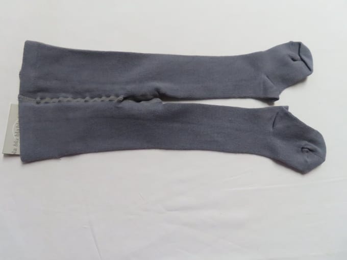 Maillot - Collant - Kousenbroek - Grijst - Effen - 50/56