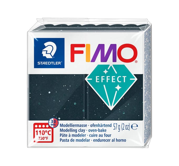 FIMO effect boetseerklei 57 g stone zwart graniet