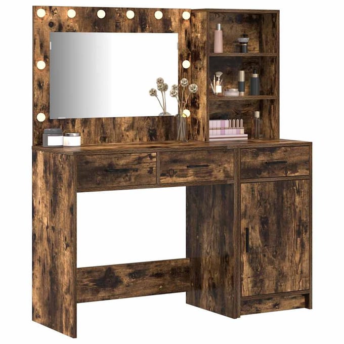 vidaXL - Kaptafel - 2 - st - Bruin - 78,5 - x - 41 - x - 135 - cm - Bewerkt - hout
